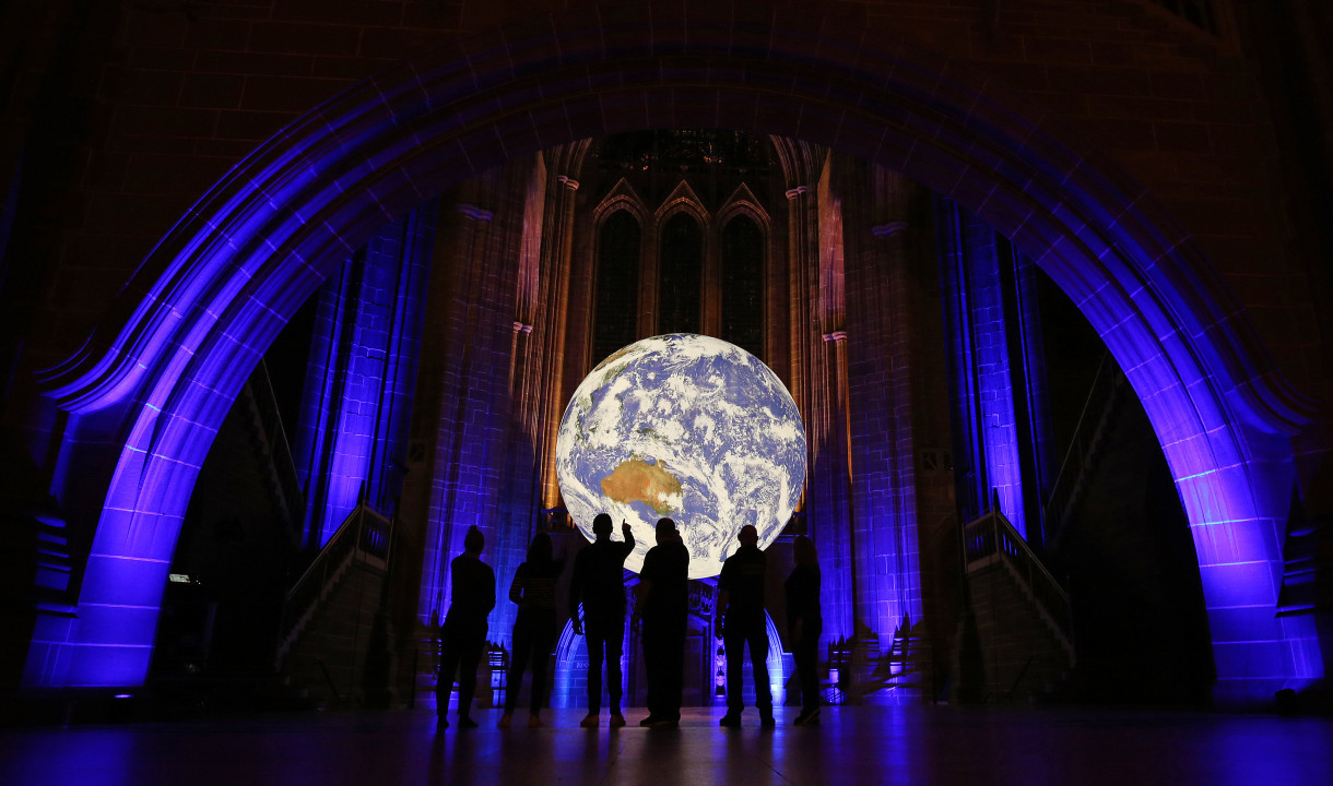Gaia at Liverpool Cathedral