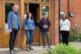 Dean and Bishop at Pleshey Retreat House