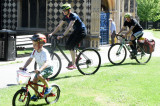 In the grounds cycling