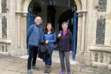 Dean and Bishop at Cathedral